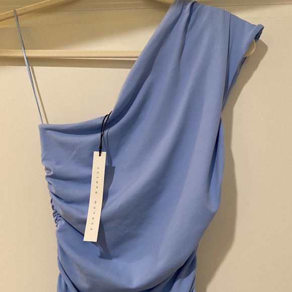 NWT Susana Monaco Gathered Mini Dress - Picture 2 of 8